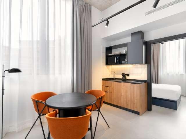 Estudio en alquiler en Barcelona, el Poblenou