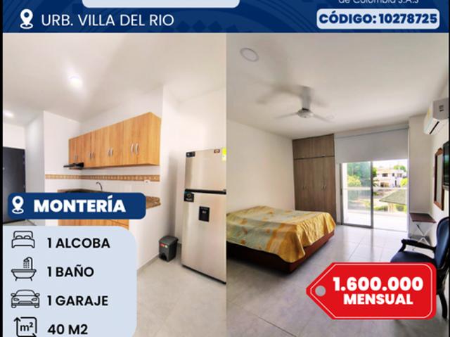 Apartaestudio en arriendo en Córdoba