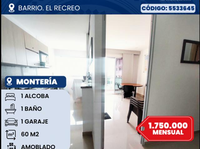 Apartaestudio en arriendo en La Castellana, Centro