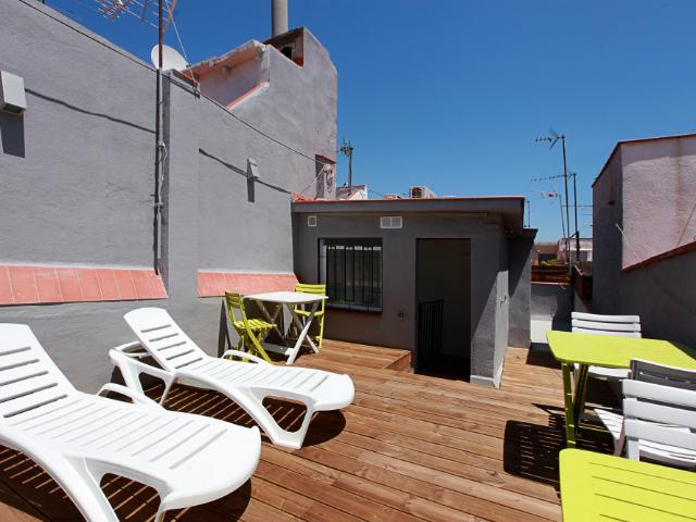 Estudio en alquiler en Barcelona, el Raval
