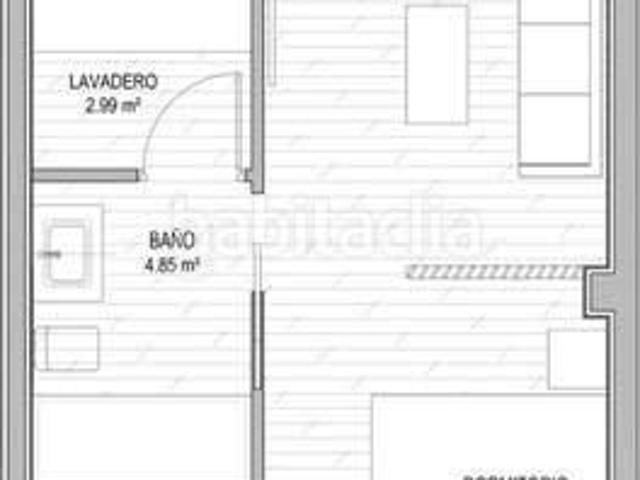 Estudio en venta en Santiago, Cáceres