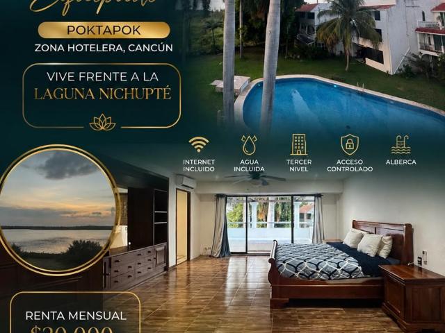 Estudio en renta en Benito Juárez, Quintana Roo