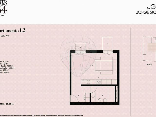 Estúdio venda em Lisboa