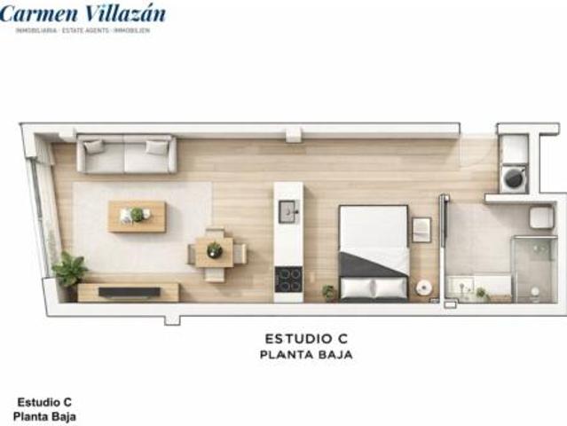 Estudio en venta en Puerto Lajas, Puerto del rosario
