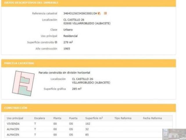 Estudio en venta en Villarrobledo, Castilla-La Mancha