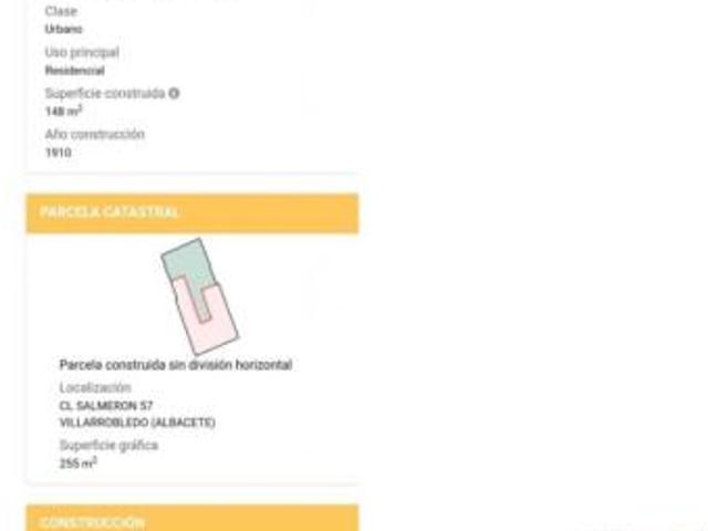 Estudio en venta en Villarrobledo, Castilla-La Mancha