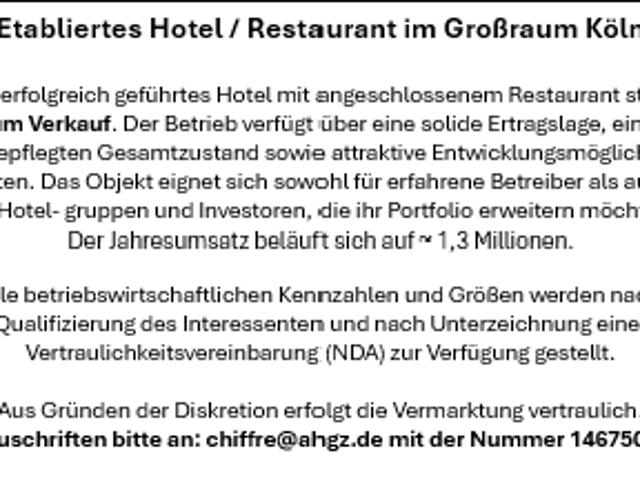 Gewerbe kaufen in Blasberg, Burscheid