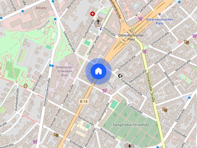 Apartment mieten in Karlshöhe, Stuttgart