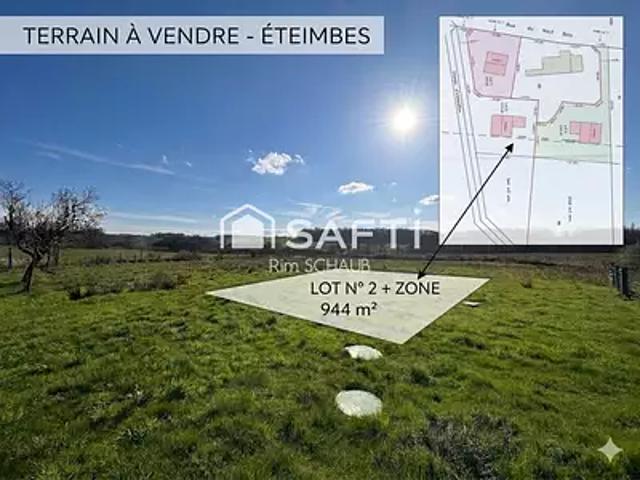 Terrain vente à Eteimbes, Collectivité européenne d'Alsace
