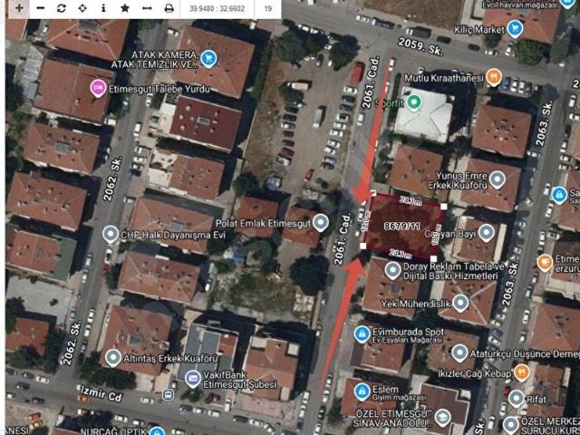 Etimesgut, Ankara içerisinde satılık Arsa