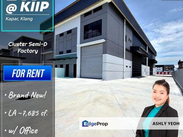 Warehouse for rent in Port Klang, Selangor