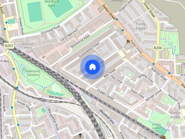 Apartment for rent in London Borough of Lewisham, Greater London
