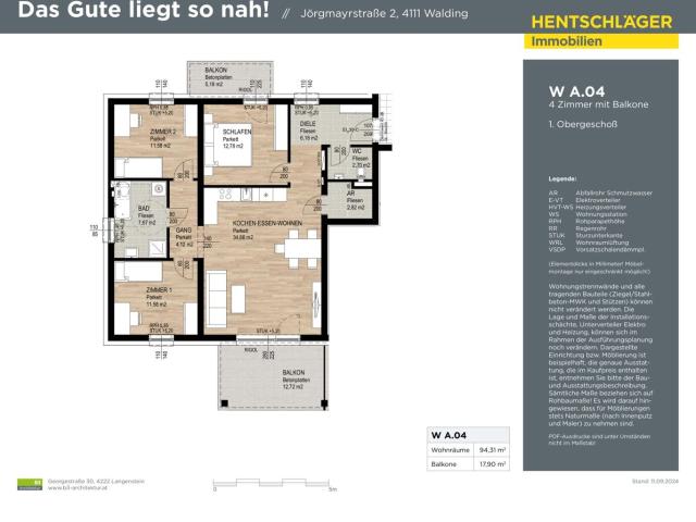 Wohnung kaufen in Walding, Oberösterreich