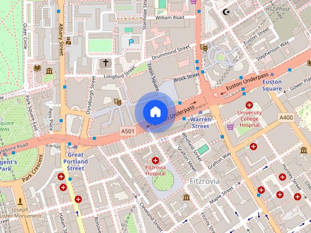 Apartment for rent in Fitzrovia, Greater London