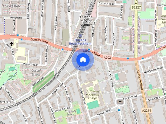 Apartment for rent in Cossall Estate, Greater London