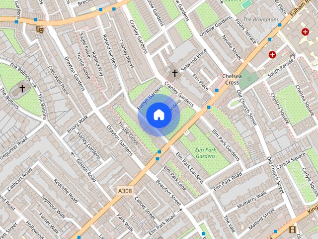 Apartment for rent in Brompton, Greater London