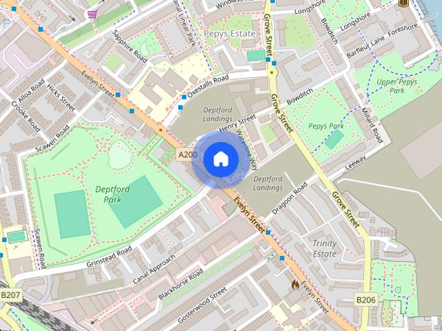 Apartment for rent in London Borough of Lewisham, New Cross