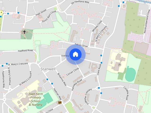 Room for rent in Lower Halliford, Surrey