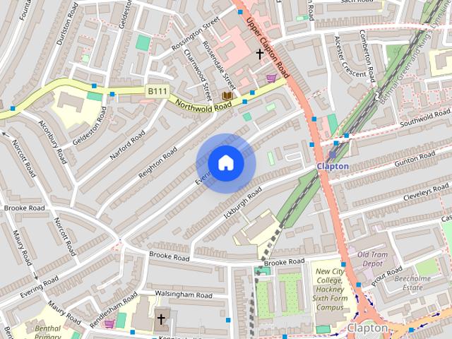 Apartment for rent in Upper Clapton, Greater London