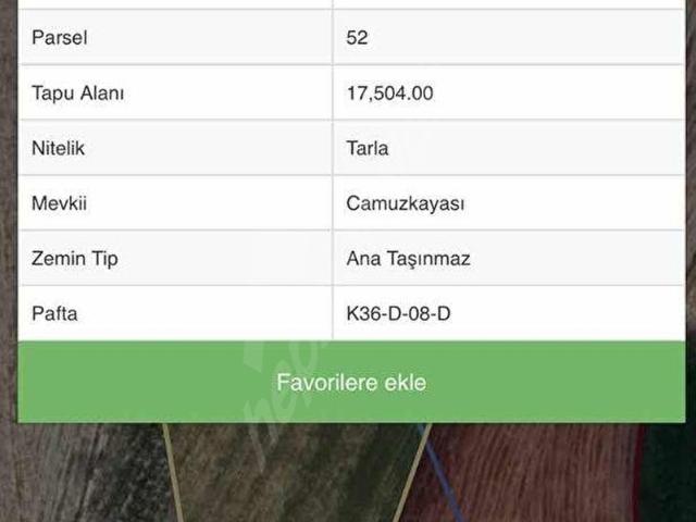 Köprübaşı, Bünyan içerisinde satılık Arsa