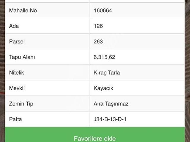 Sarikaya, Yozgat içerisinde satılık Arsa