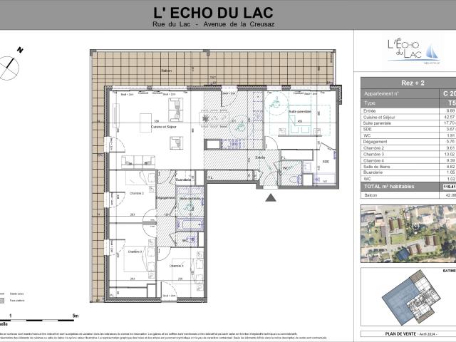Appartement vente à Thonon-les-Bains, Neuvecelle