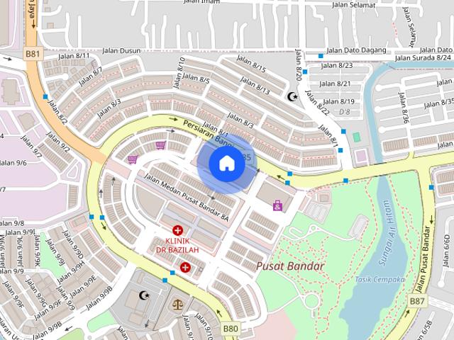 Apartment for rent in Pusat Bandar, Majlis Perbandaran Kajang