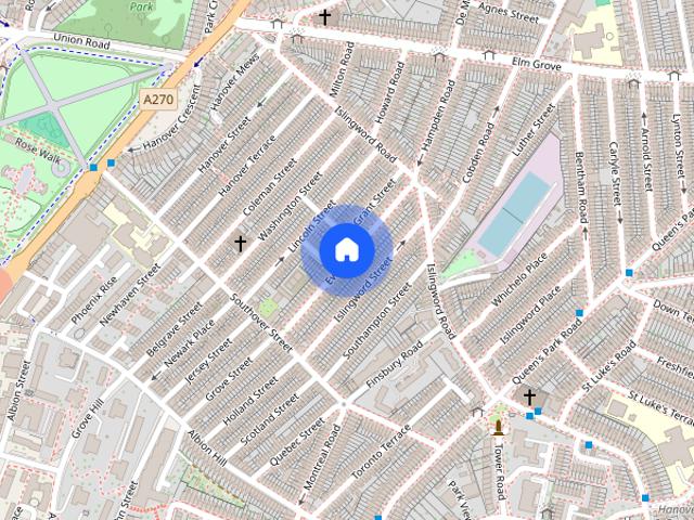 Apartment for rent in Queen's Park, Brighton & Hove