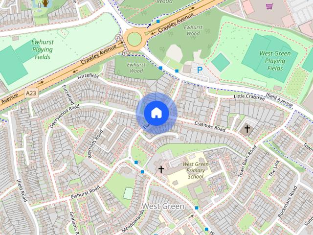 House for rent in Glynde, West Sussex