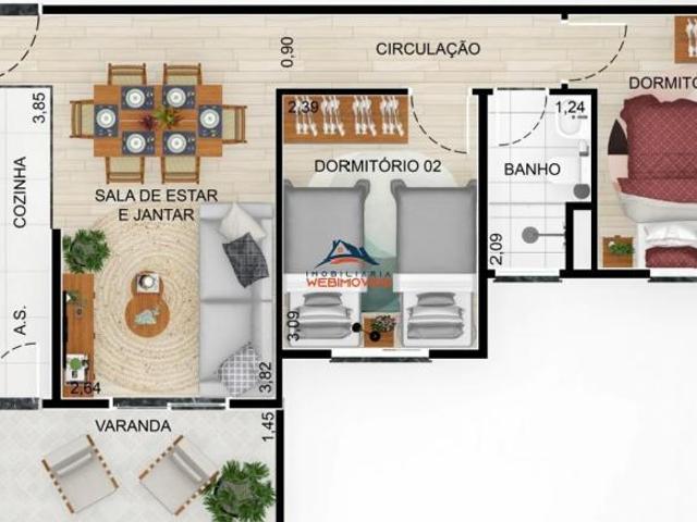 Apartamento venda em Jardim Torino, Cotia