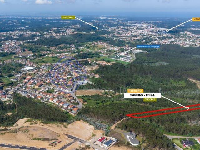 Terreno venda em Santa Maria Da Feira, Aveiro