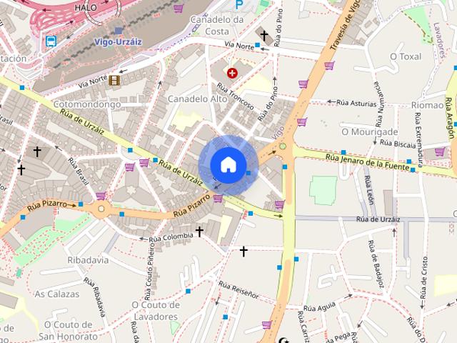 Apartamento en alquiler en Vigo