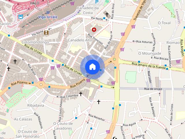 Apartamento en alquiler en Vigo