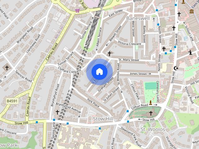 Room for rent in Stow Hill, Wales