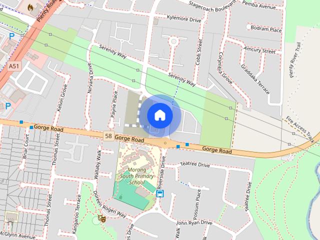 Townhouse for rent in Camerons Creek, Victoria
