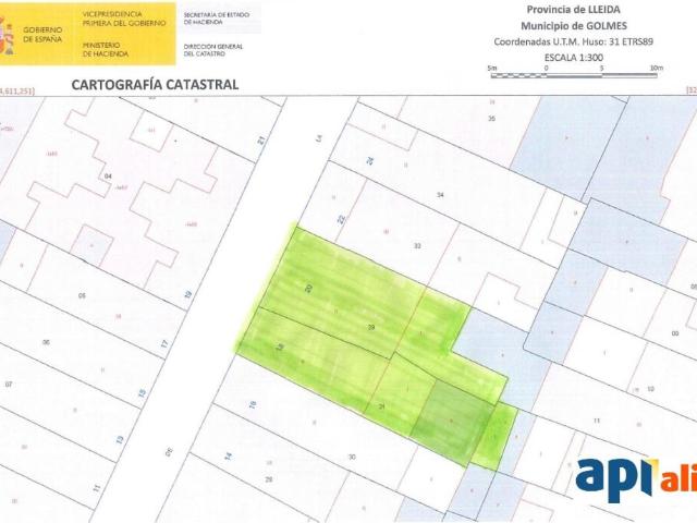 Terreno en venta en Golmés, Lleida