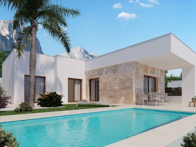 Villa en venta en Polop, Urbanización Polop Paradis