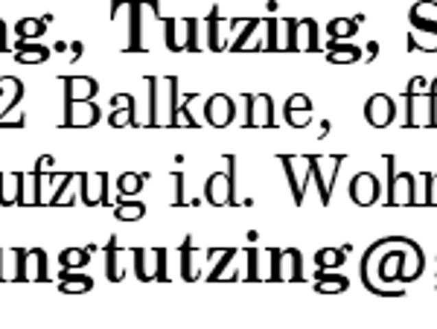 Wohnung mieten in Tutzing, Bayern