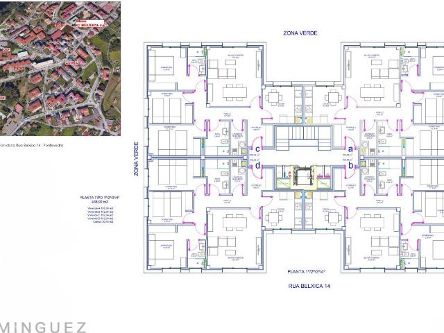 Piso en venta en Mourente, Pontevedra