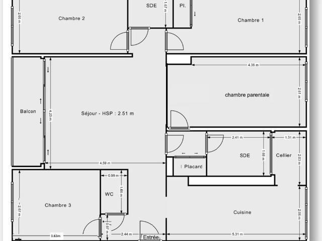 Appartement vente à Résidence le Parc, Meudon