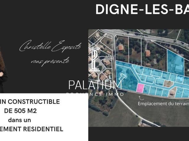 Terrain vente à Digne-les-Bains, Digne-les-bains