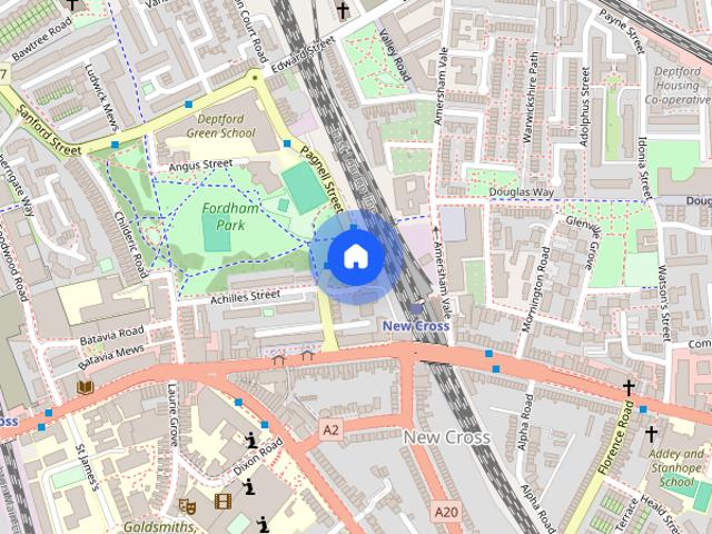 House for rent in London Borough of Lewisham, New Cross