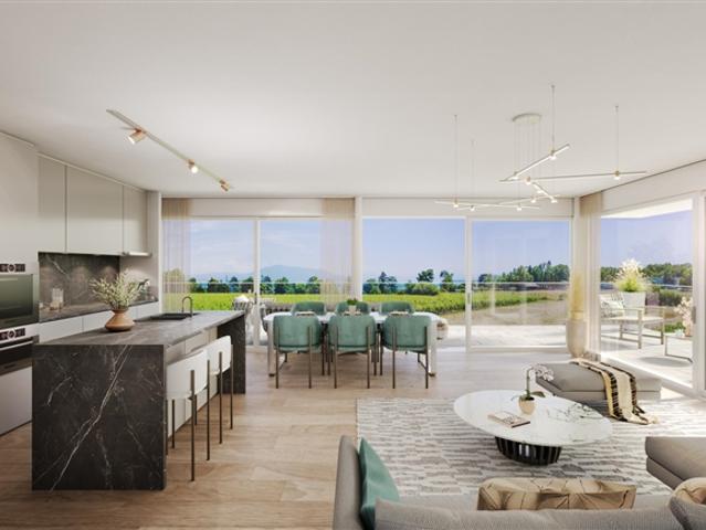 Attikawohnung kaufen in Coppet, Waadt