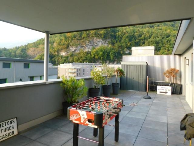 Attikawohnung kaufen in Collombey-Muraz, Wallis