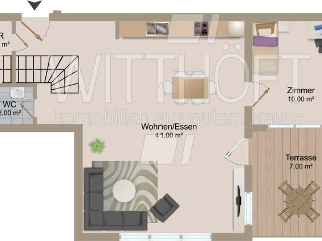 Apartment mieten in Eimsbüttel, Hamburg