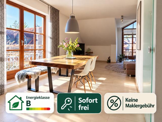 Dachgeschosswohnung kaufen in Trudering-Riem, München