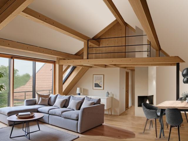 Dachgeschosswohnung kaufen in Auenwald, Baden-Württemberg