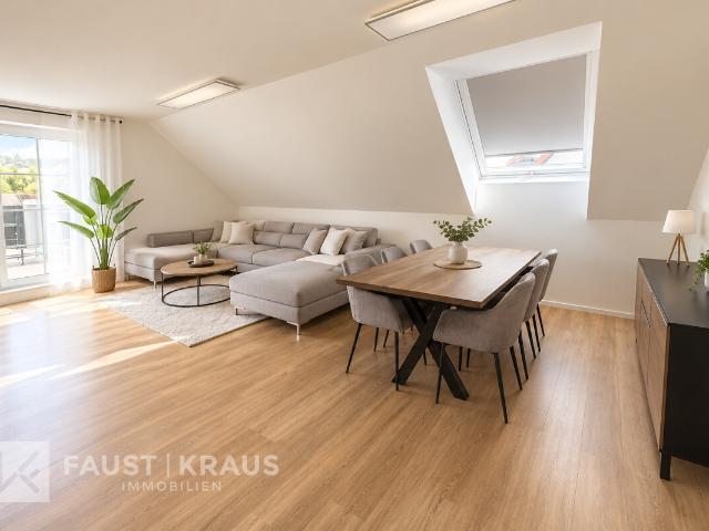 Dachgeschosswohnung mieten in Wiesen, Bayern