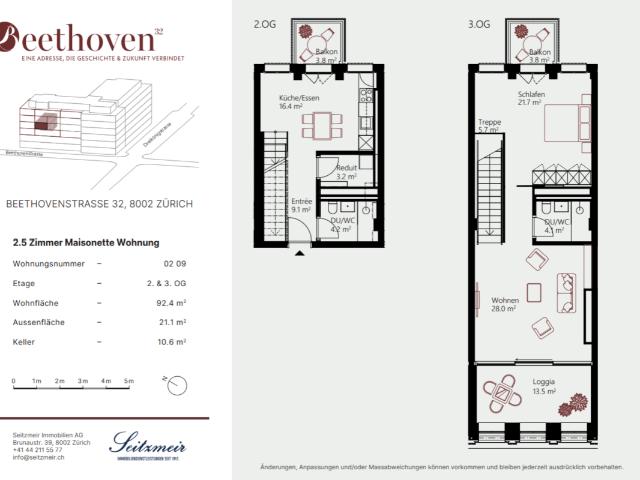 Apartment mieten in Enge, Zürich