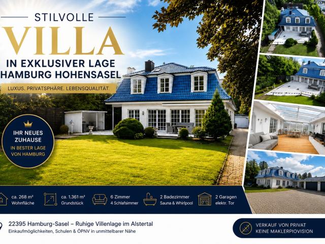 Villa kaufen in Bergstedt, Hamburg